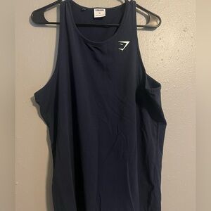 Gymshark Navy Sleeveless Training Tank | Men’s XL